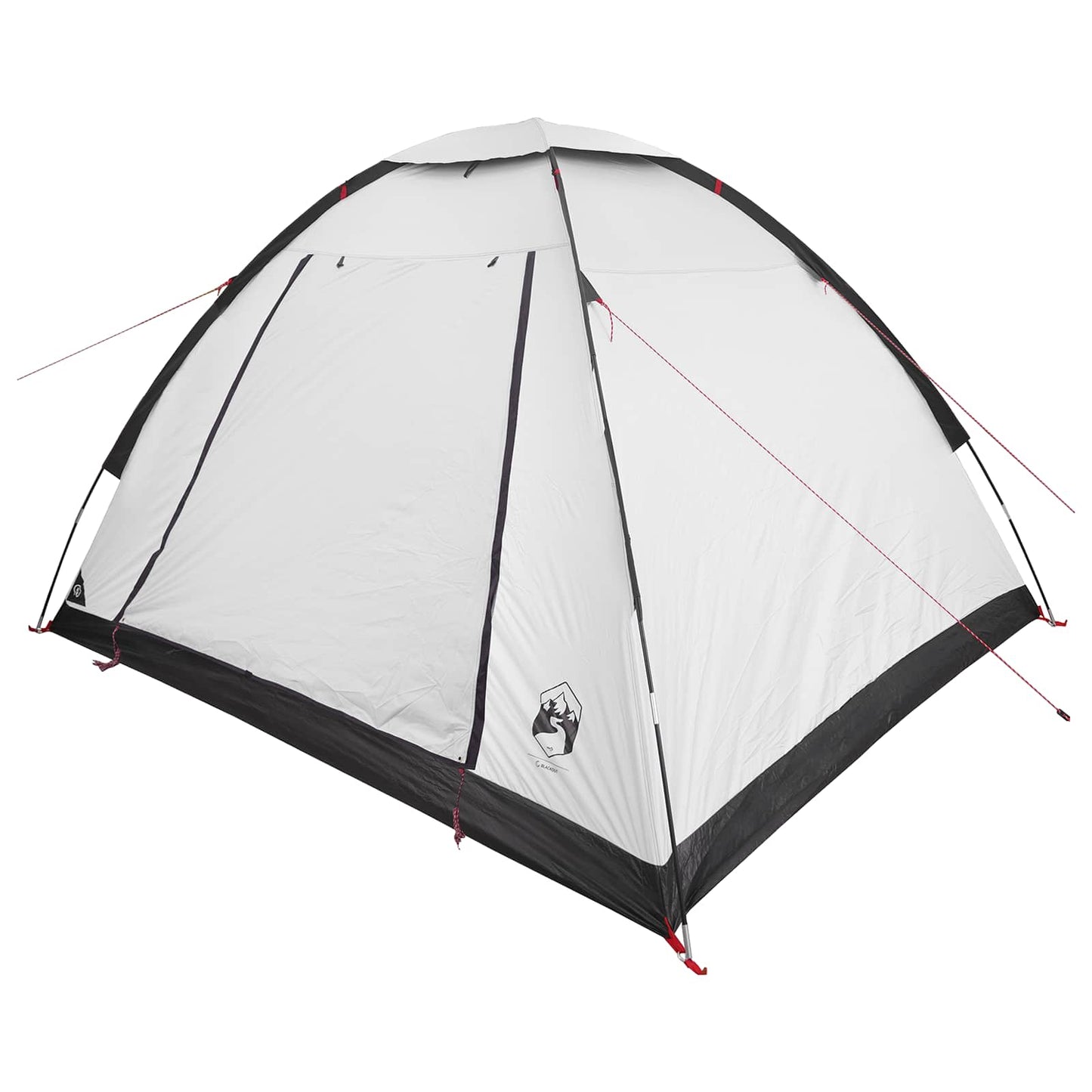 Camping Telt Hvit Blackout 275 x 215 x 125 cm Polyester og stål