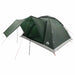 Camping Telt Army grønn 335 x 275 x 180 cm Polyester og stål