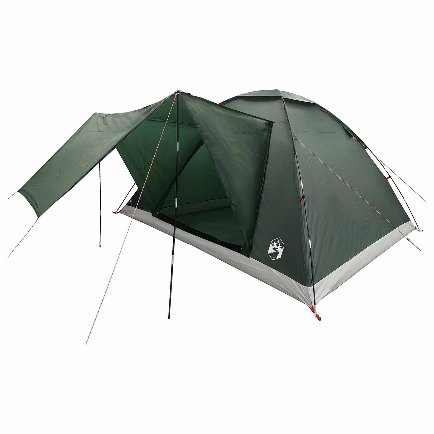 Camping Telt Army grønn 335 x 275 x 180 cm Polyester og stål