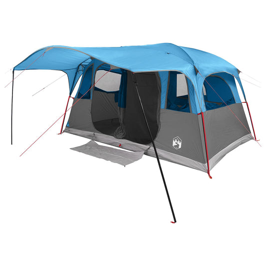 Tunneltelt med tak Blå 427 x 305 x 205 cm Polyester og stål