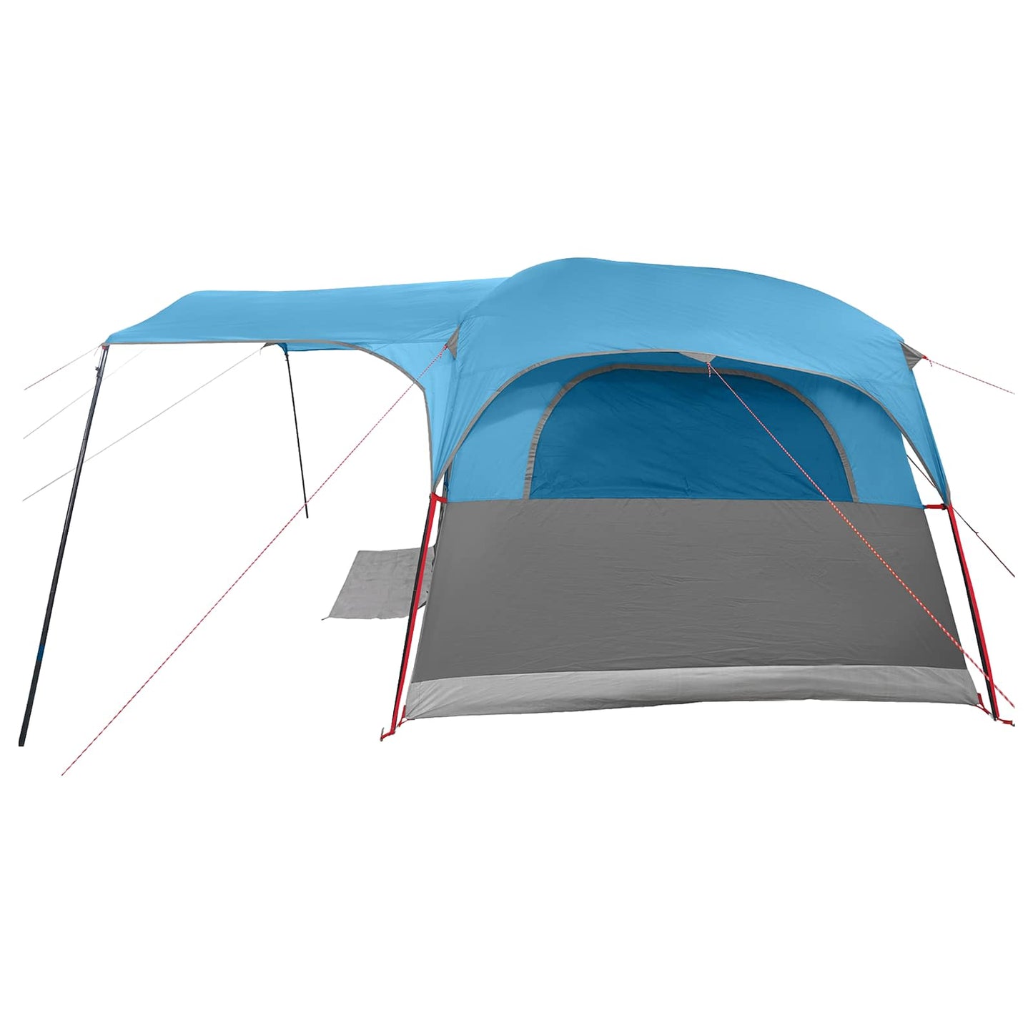 Tunneltelt med tak Blå 427 x 305 x 205 cm Polyester og stål