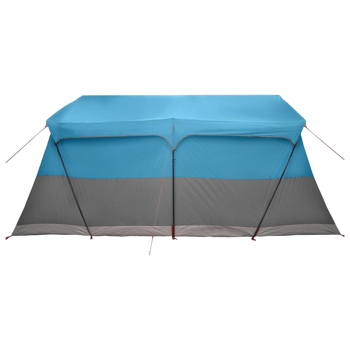 Familietelt med tak Blå 487 x 340 x 216 cm Polyester og stål