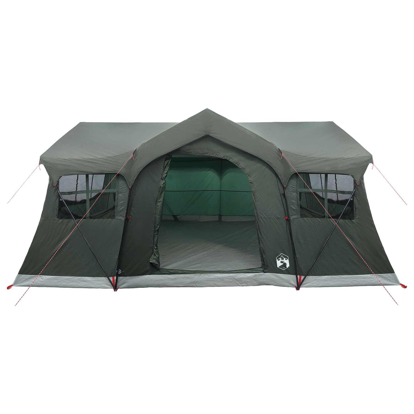 Familietelt Army grønn 487 x 340 x 216 cm Polyester og stål