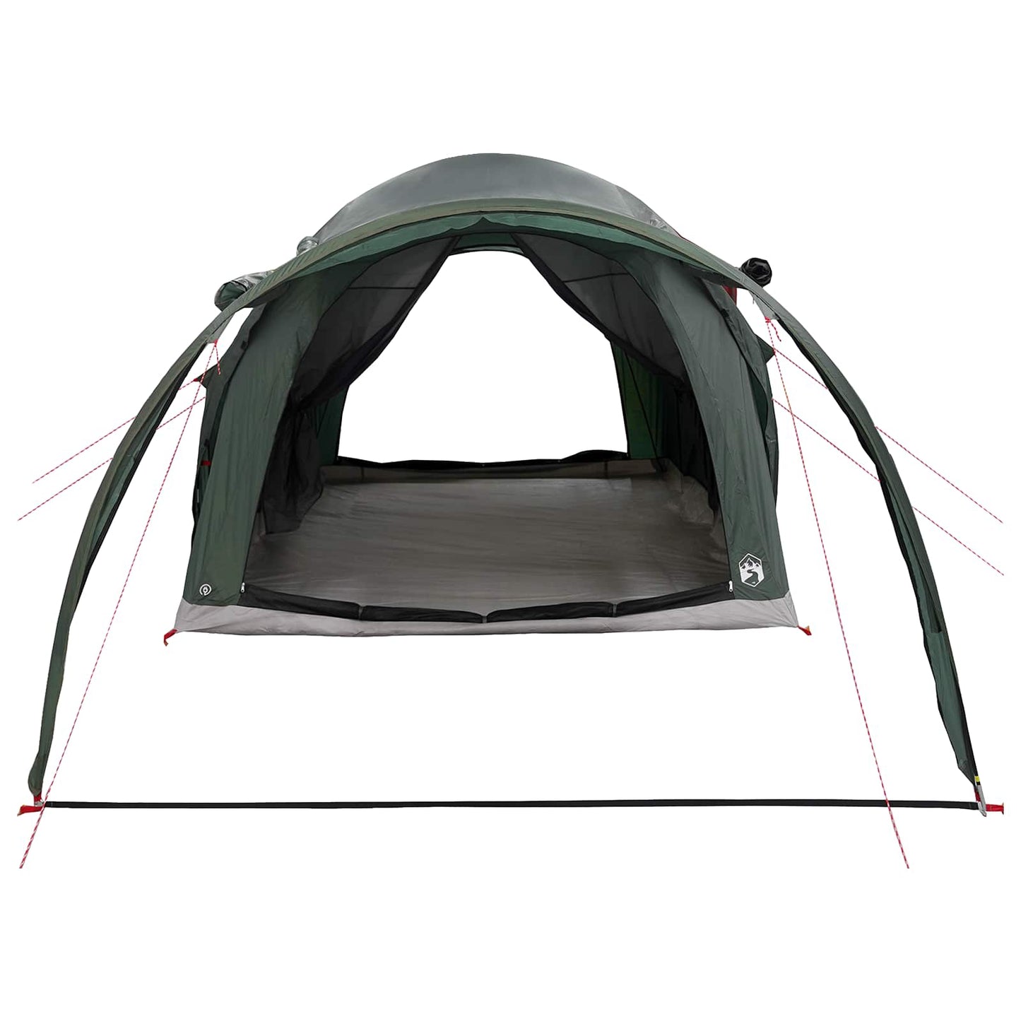 Tunneltelt Army grønn 370 x 275 x 210 cm Polyester og stål