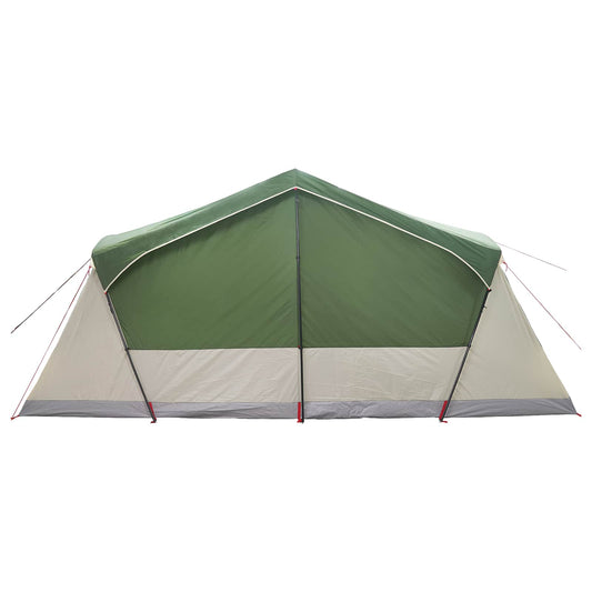 Hyttetelt med tak Grønn 480 x 273 x 205 cm Polyester og stål