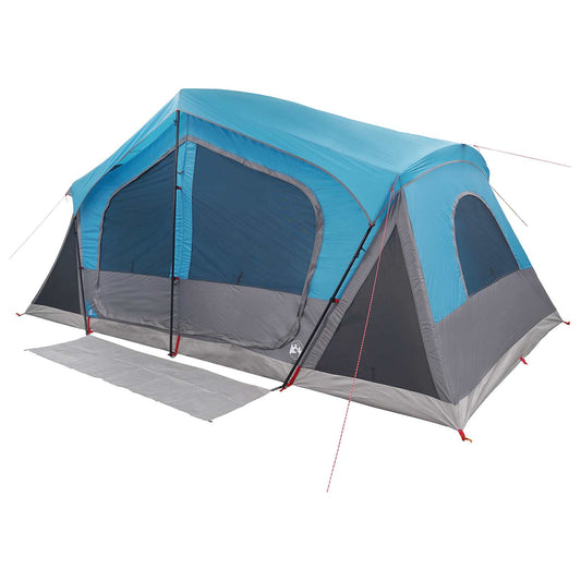 Hyttetelt med tak Blå 480 x 273 x 205 cm Polyester og stål