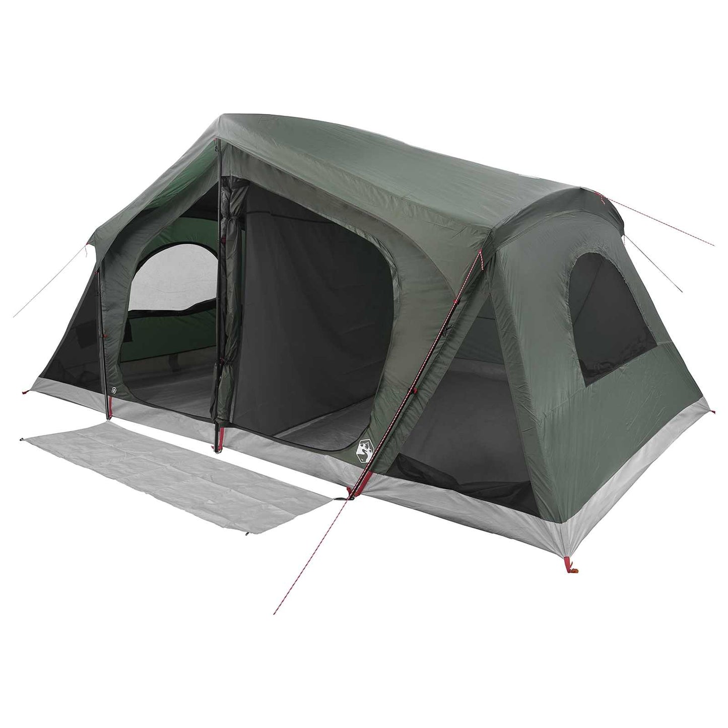 Hyttetelt Army grønn 480 x 273 x 205 cm Polyester og stål