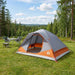 Sofort Telt Grå og Oransje 305 x 215 x 140 cm Polyester og stål