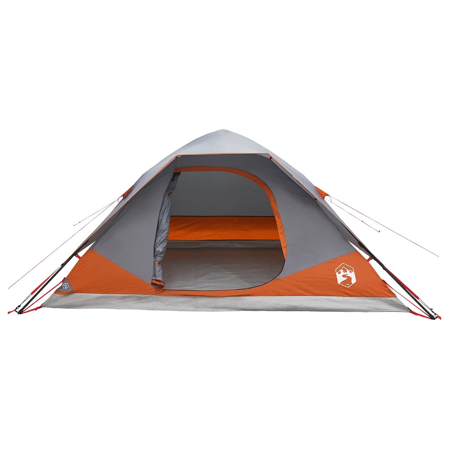 Sofort Telt Grå og Oransje 305 x 215 x 140 cm Polyester og stål