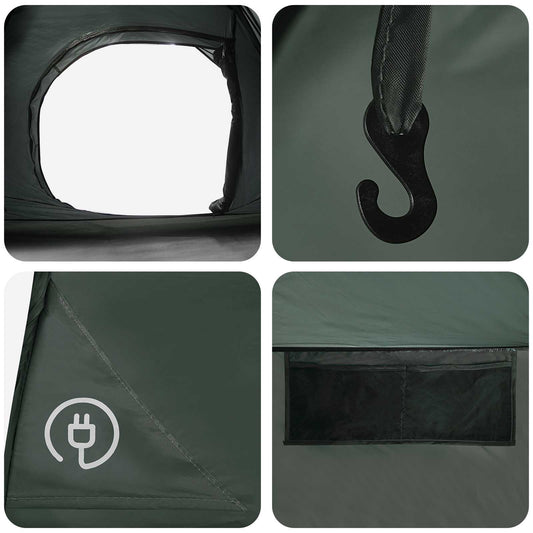 Sofort Telt Army grønn 305 x 215 x 140 cm Polyester og stål