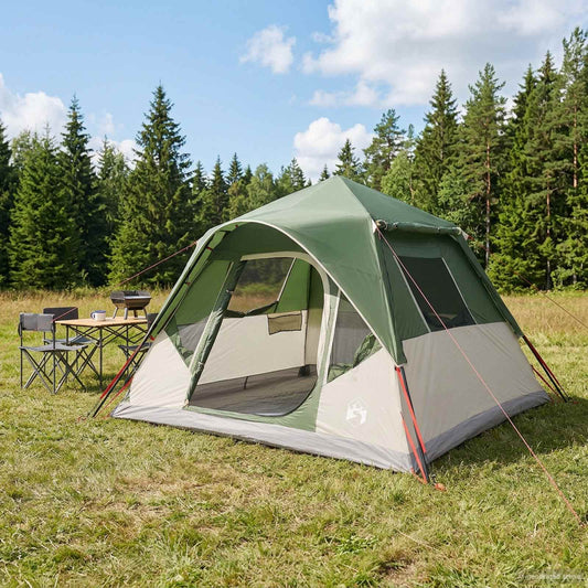 Sofort Telt med tak Grønn 305 x 275 x 190 cm Polyester og stål