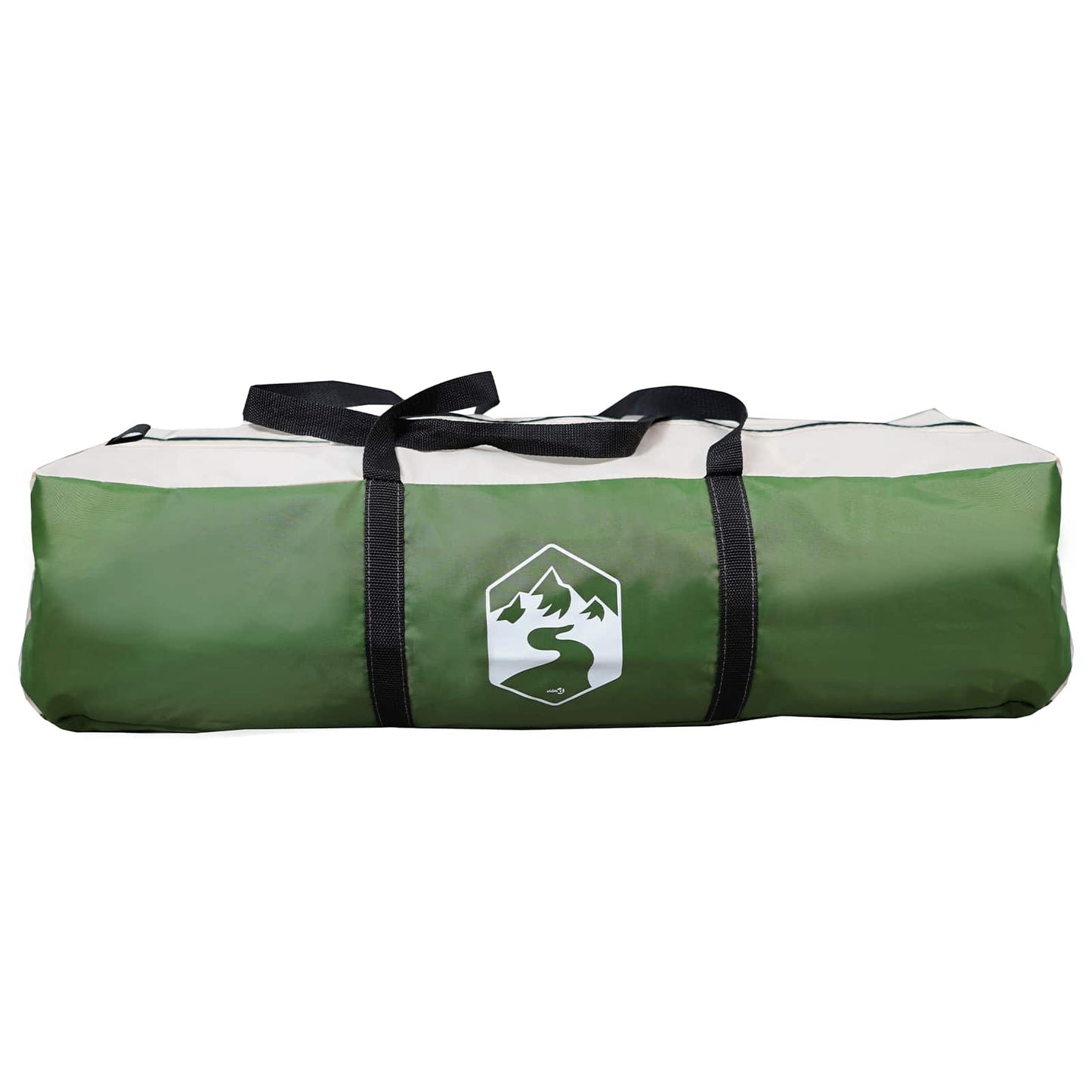 Sofort Telt med tak Grønn 365 x 380 x 200 cm Polyester og stål