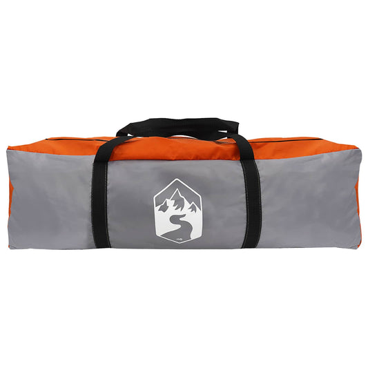 Sofort Telt Grå og Oransje 365 x 380 x 200 cm Polyester og stål