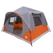 Sofort Telt Grå og Oransje 365 x 380 x 200 cm Polyester og stål