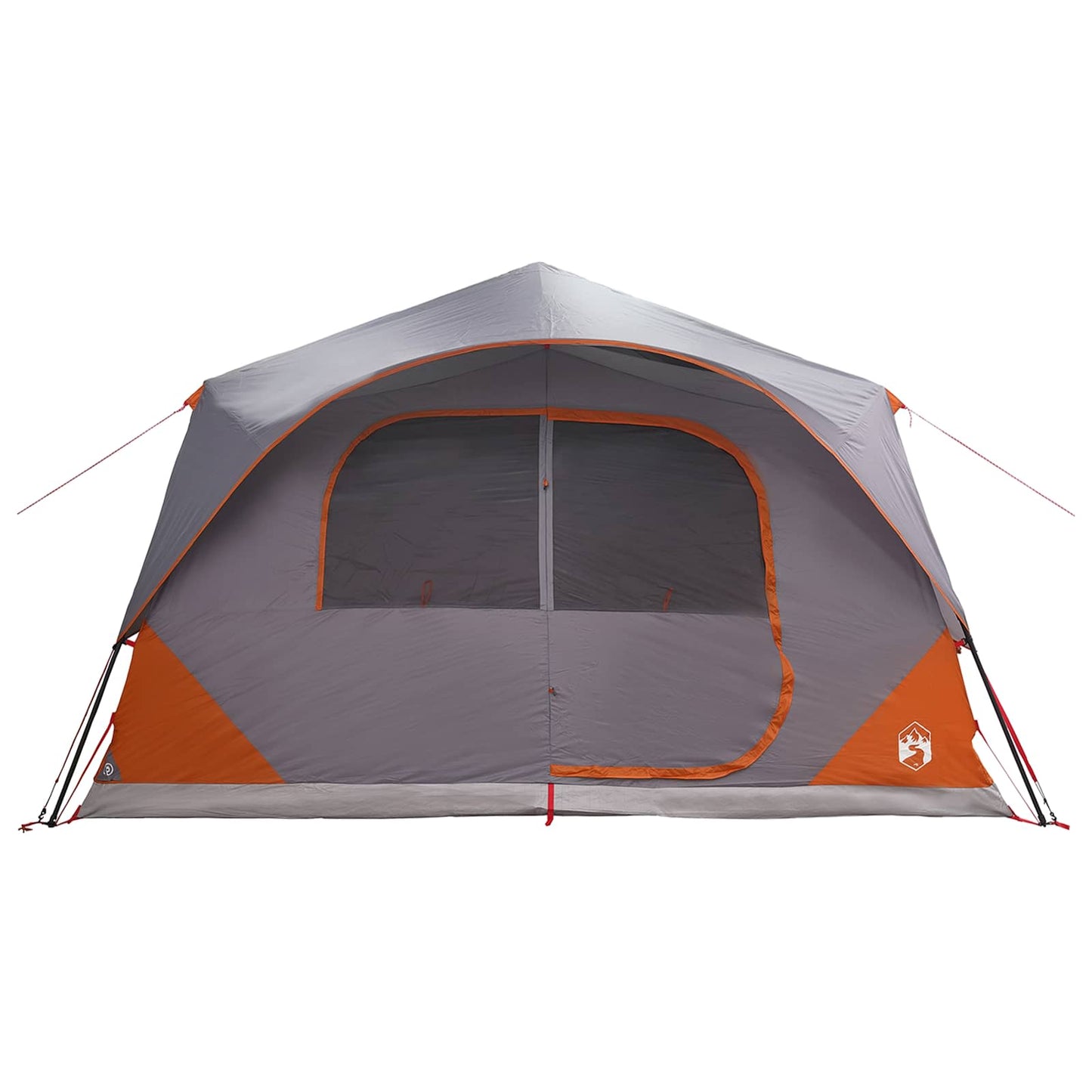 Sofort Telt Grå og Oransje 365 x 380 x 200 cm Polyester og stål