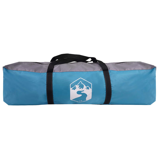 Sofort Telt med tak Blå 365 x 280 x 200 cm Polyester og stål