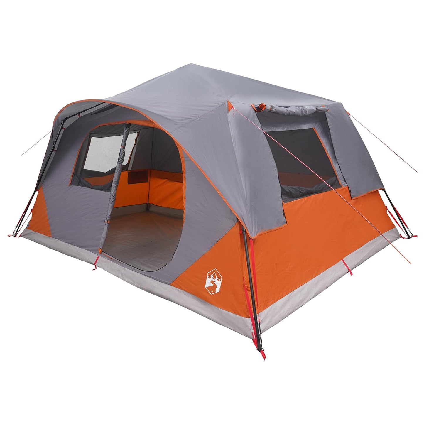 Sofort Telt Grå og Oransje 365 x 280 x 200 cm Polyester og stål