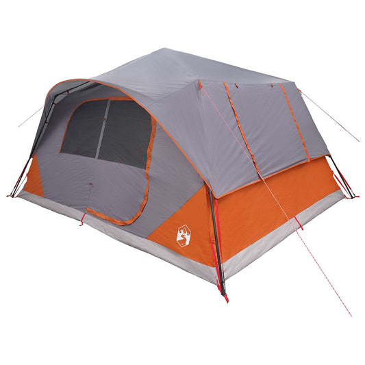 Sofort Telt Grå og Oransje 365 x 280 x 200 cm Polyester og stål