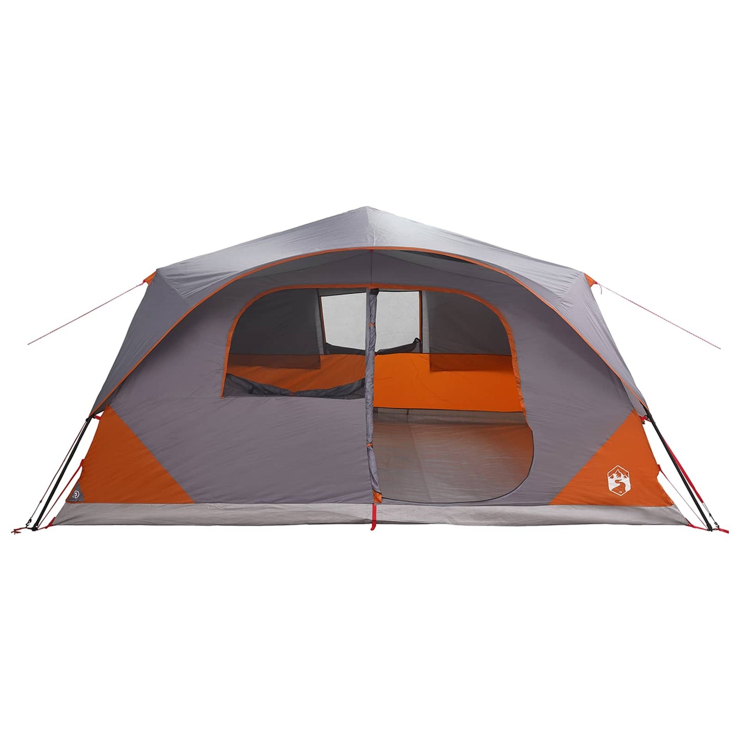 Sofort Telt Grå og Oransje 365 x 280 x 200 cm Polyester og stål