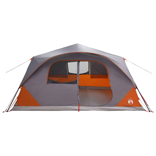 Sofort Telt Grå og Oransje 365 x 280 x 200 cm Polyester og stål