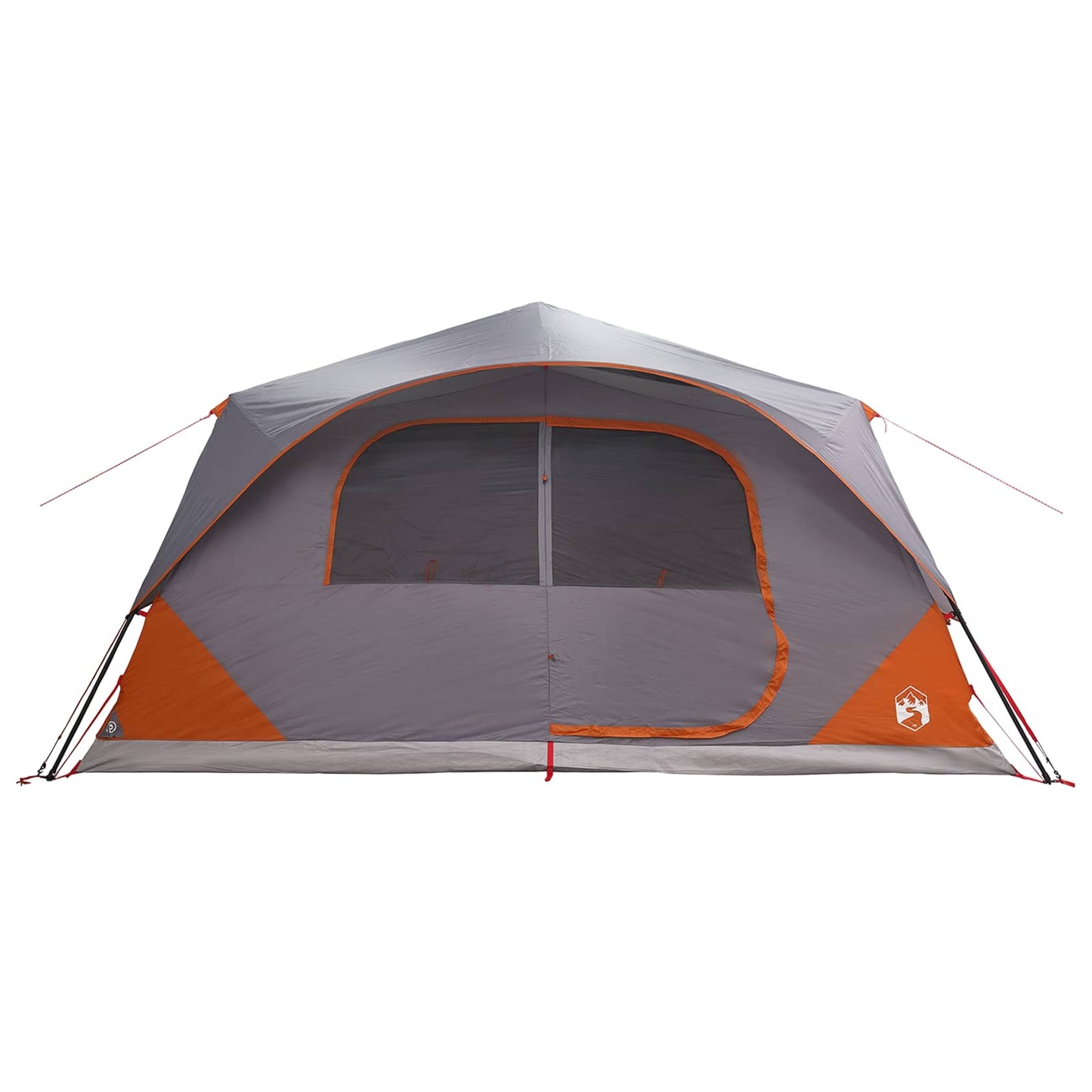 Sofort Telt Grå og Oransje 365 x 280 x 200 cm Polyester og stål