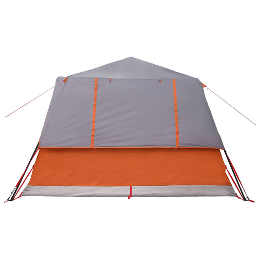 Sofort Telt Grå og Oransje 365 x 280 x 200 cm Polyester og stål