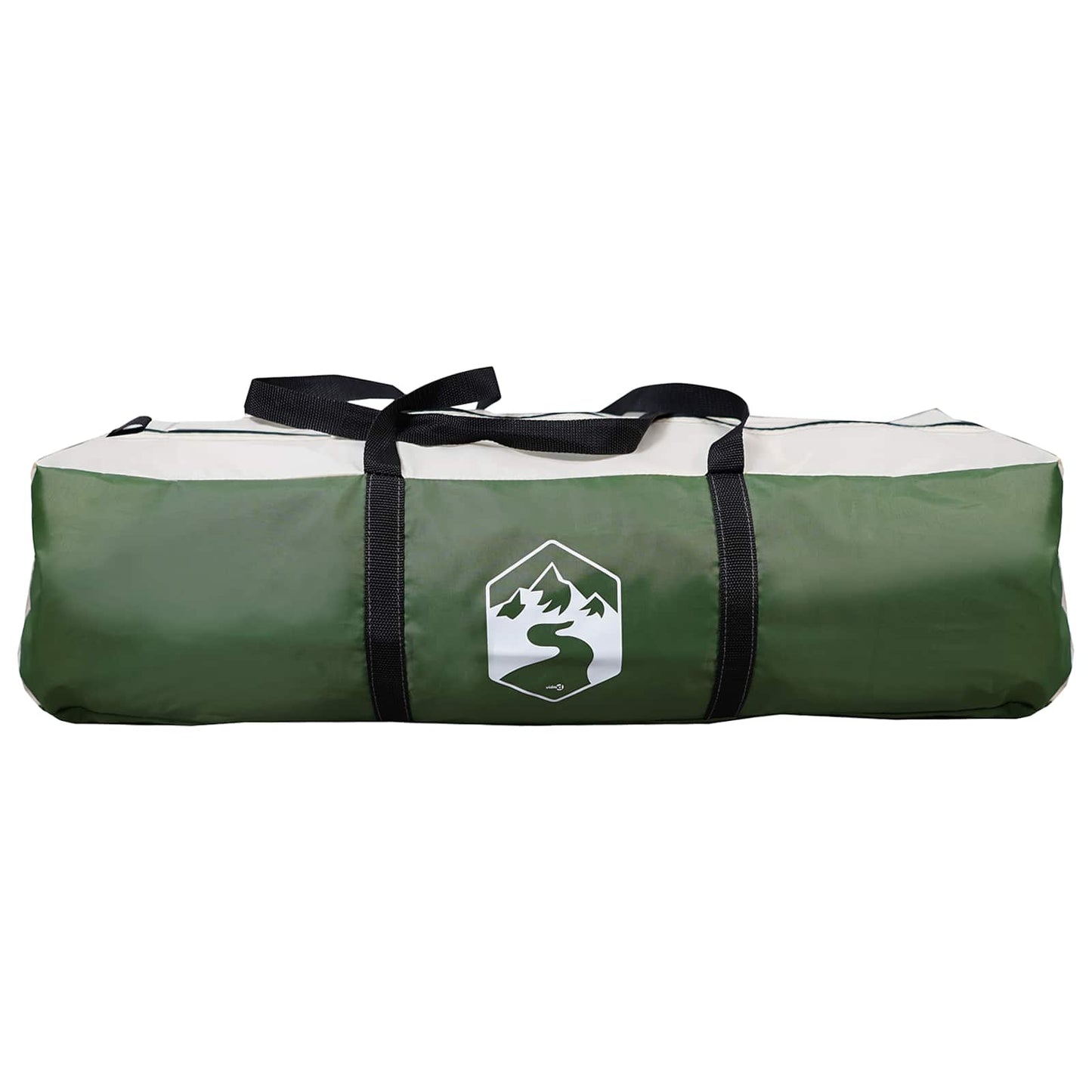 Familietelt med tak Grønn 305 x 275 x 190 cm Polyester og stål
