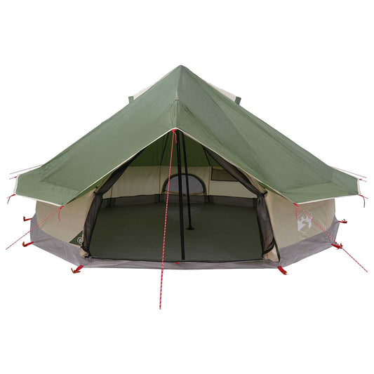 Tipi telt med tak Grønn 700 x 700 x 395 cm Polyester og stål