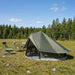 Tipi telt Army grønn 700 x 700 x 395 cm Polyester og stål