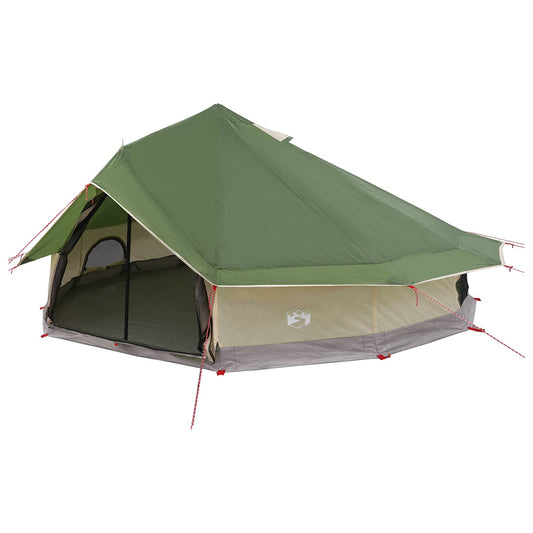 Tipi telt med tak Grønn 800 x 800 x 430 cm Polyester og stål
