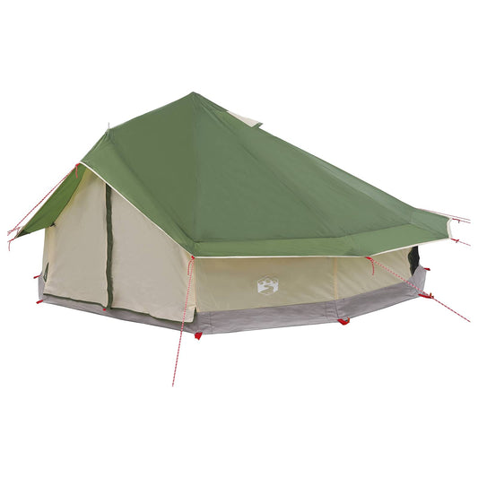 Tipi telt med tak Grønn 800 x 800 x 430 cm Polyester og stål