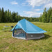Tipi telt 20 person Blå Polyester og stål