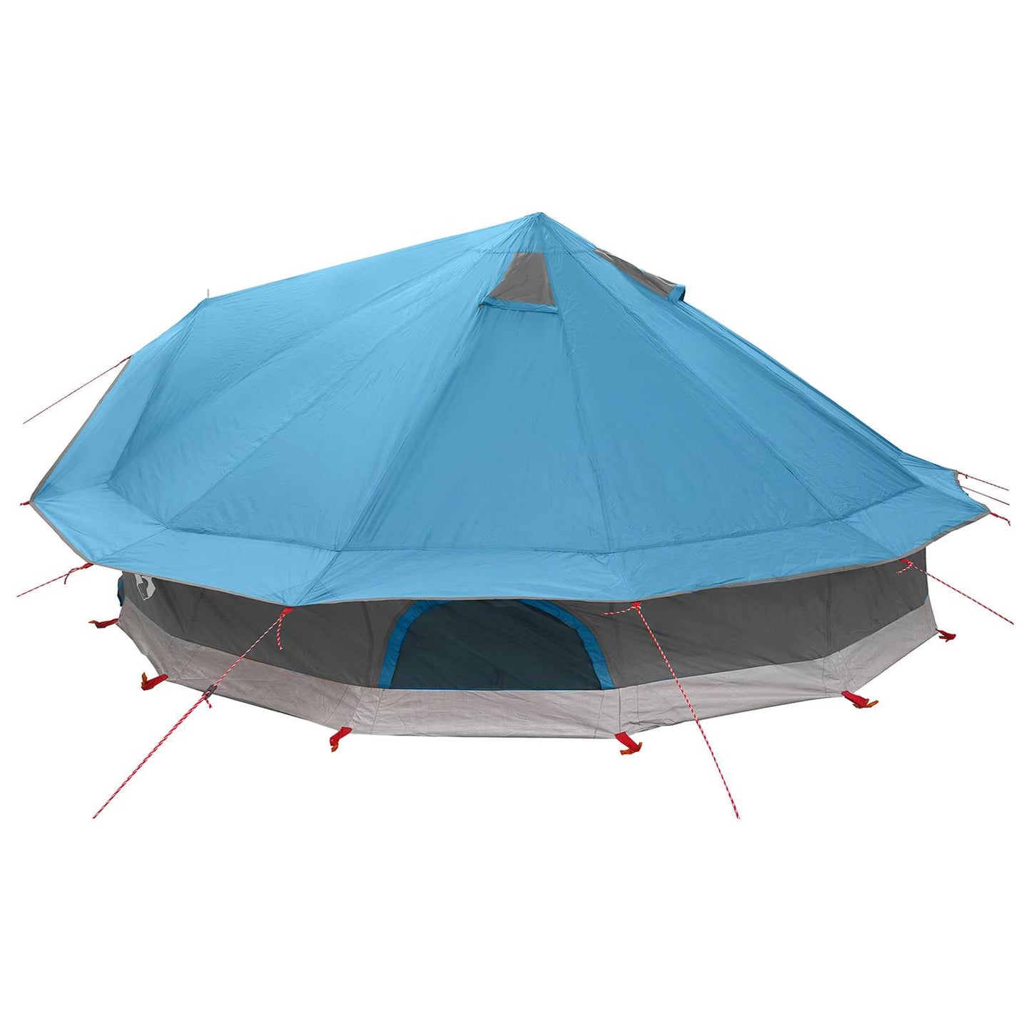 Tipi telt med tak Blå 800 x 800 x 430 cm Polyester og stål