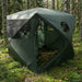Jakt-telt Army grønn 143 x 143 x 165 cm Polyester og stål