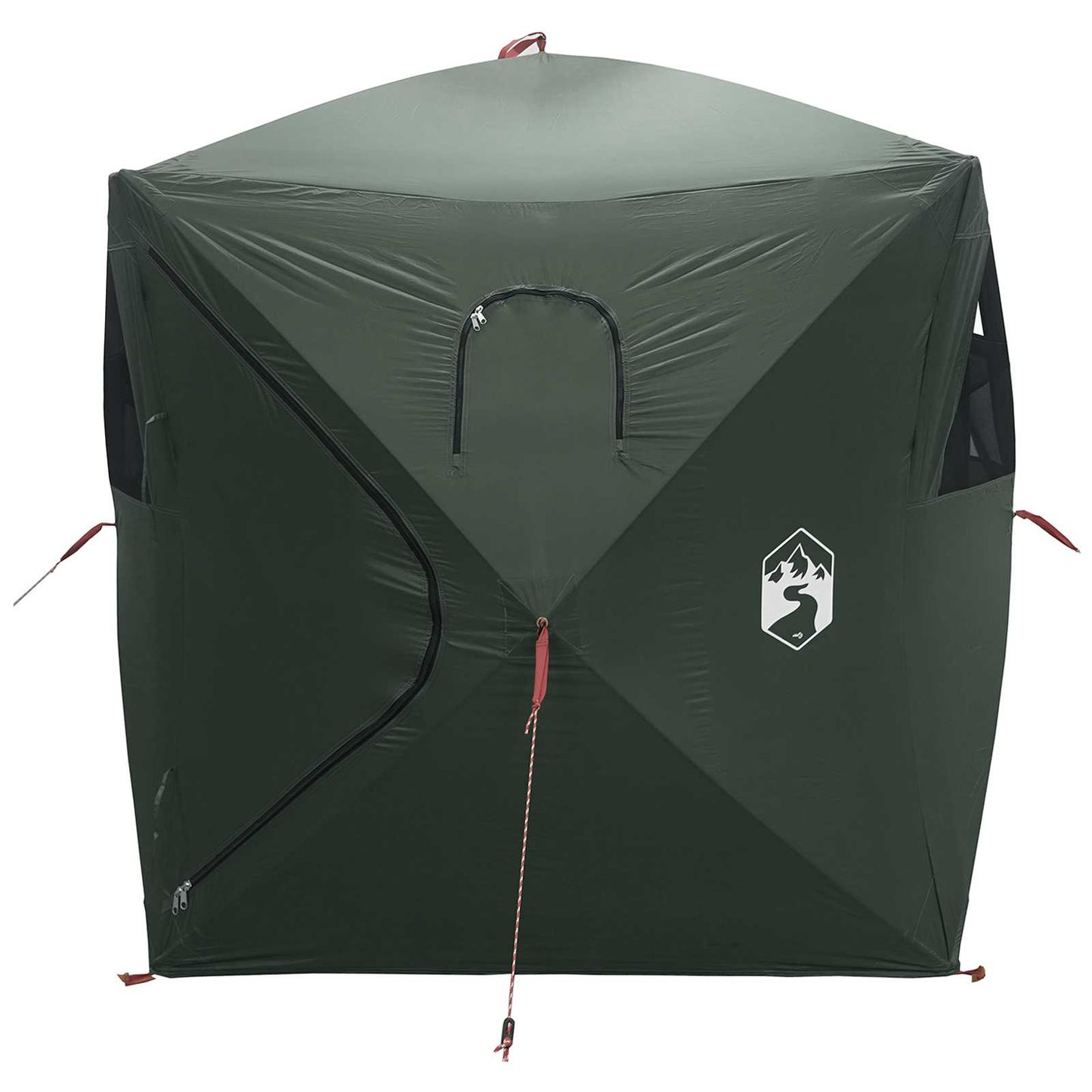 Jakt-telt Army grønn 143 x 143 x 165 cm Polyester og stål
