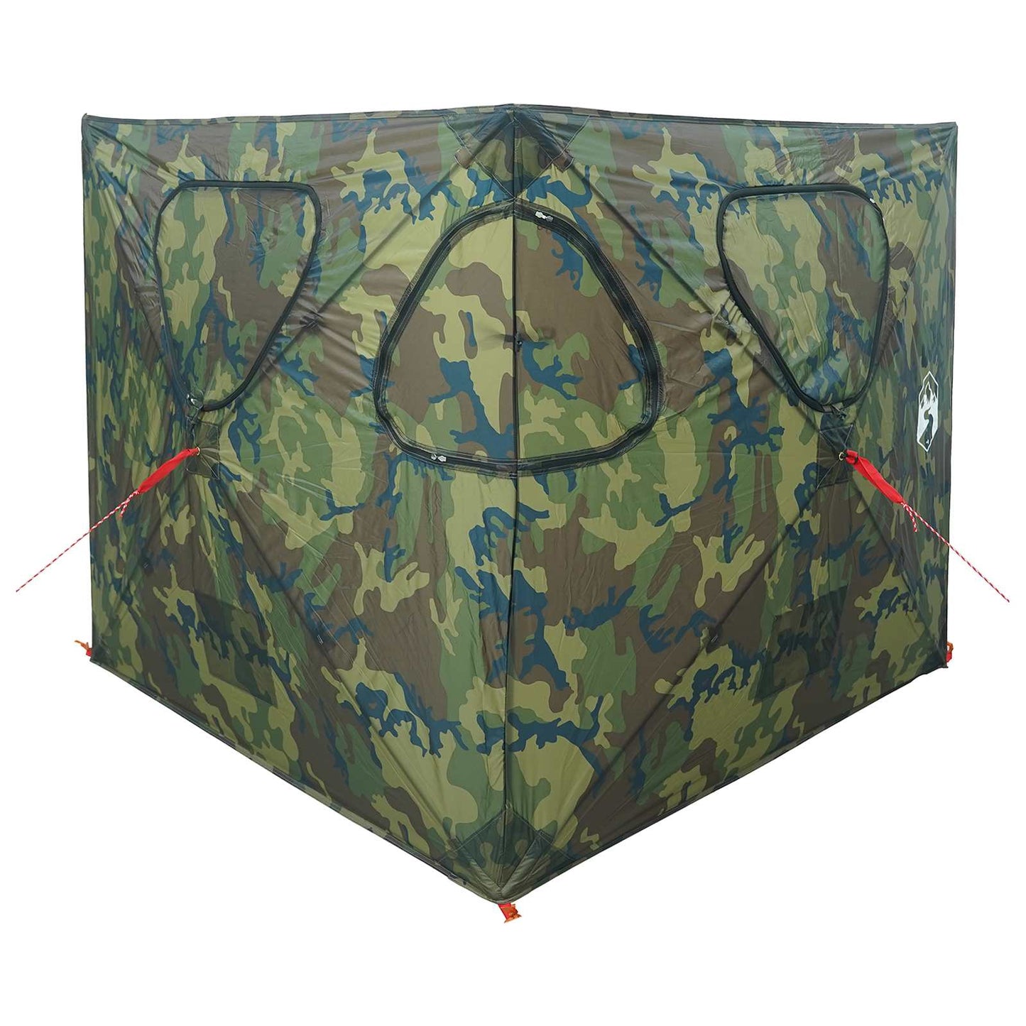 Jakt-telt Kamuflasje 145 x 145 x 150 cm Polyester og stål