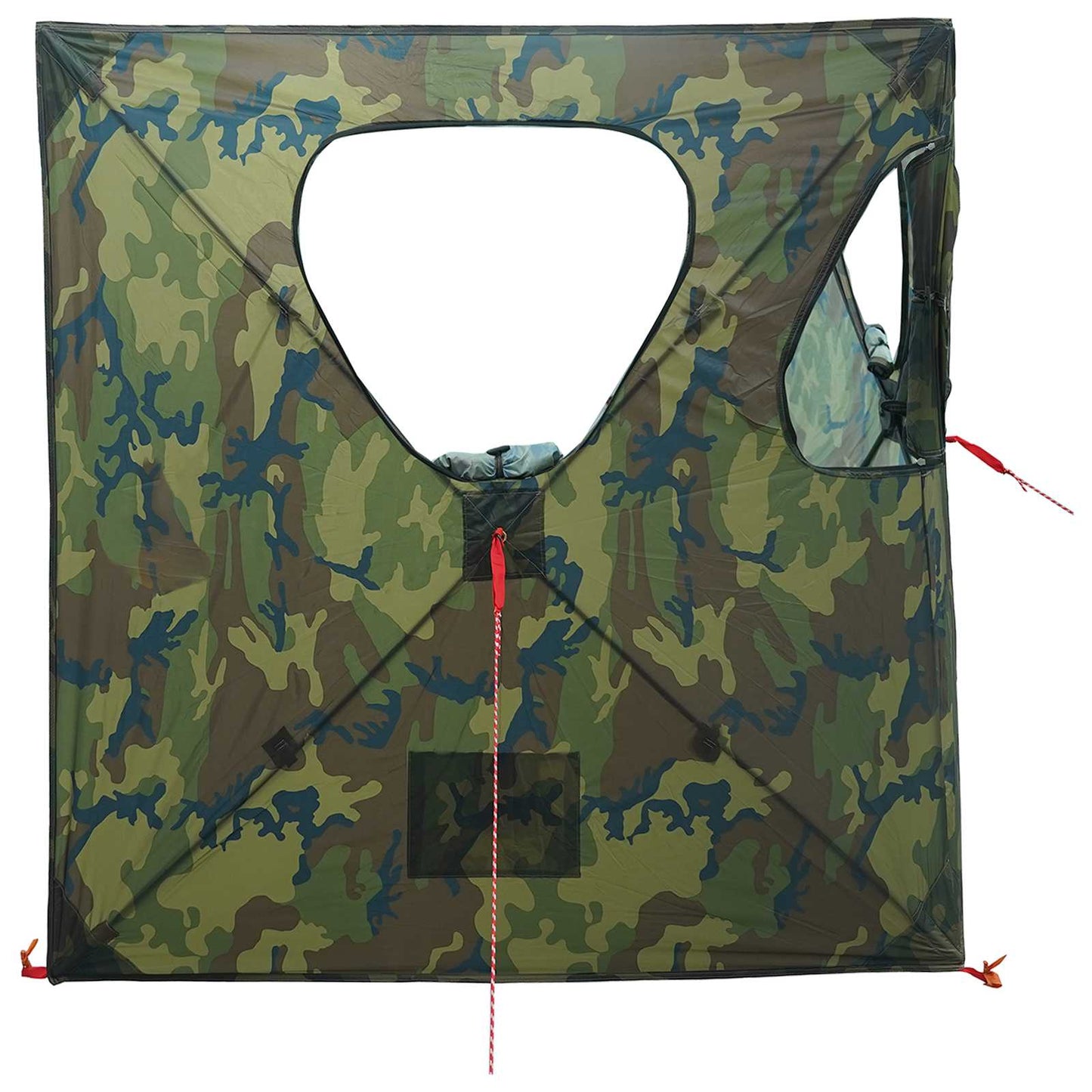 Jakt-telt Kamuflasje 145 x 145 x 150 cm Polyester og stål