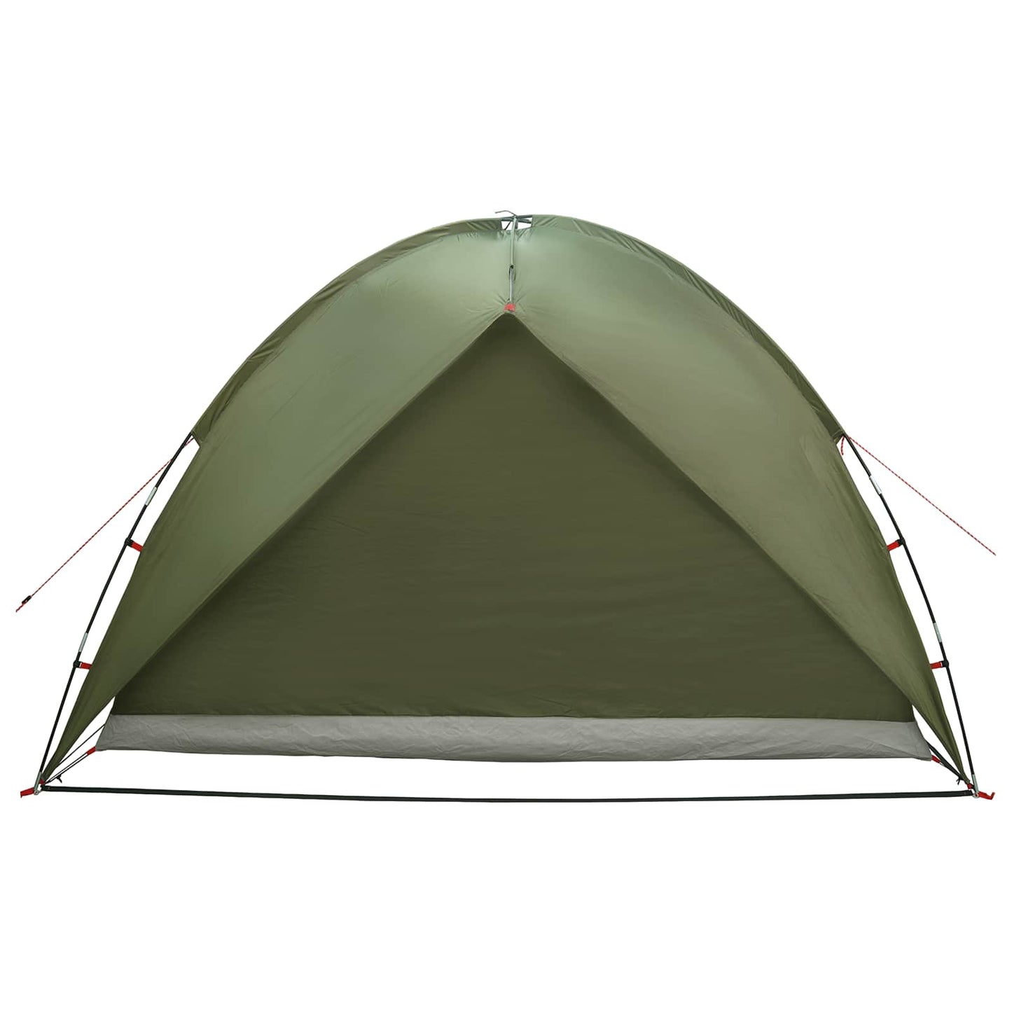 Camping Telt med Regntrekk Vanntett Kuppel Olivengrønn
