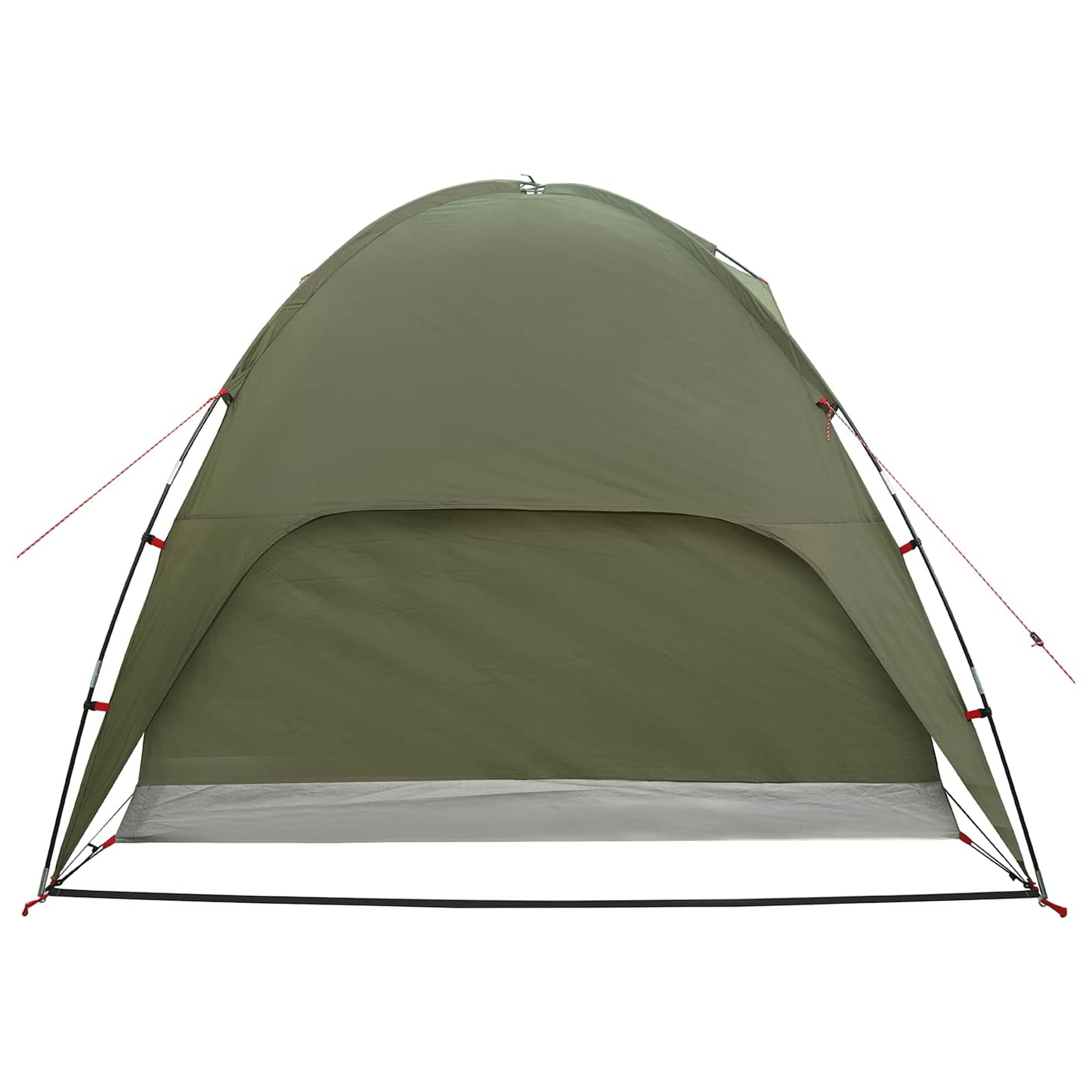 Camping Telt med Regntrekk Vanntett Kuppel Olivengrønn