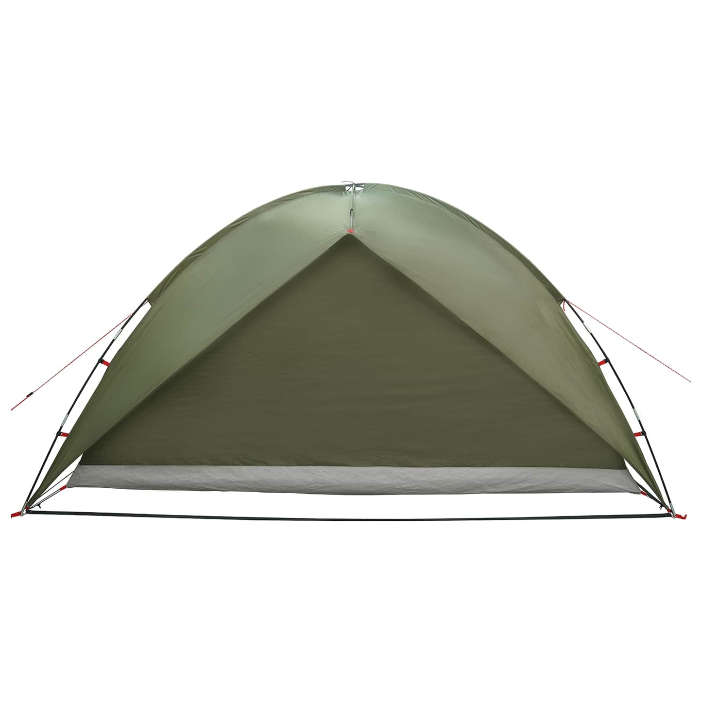 Camping Telt med Regntrekk Vanntett Kuppel Olivengrønn