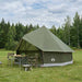 Tipi telt Olivengrønn 300 x 300 x 200 cm Polyester og stål