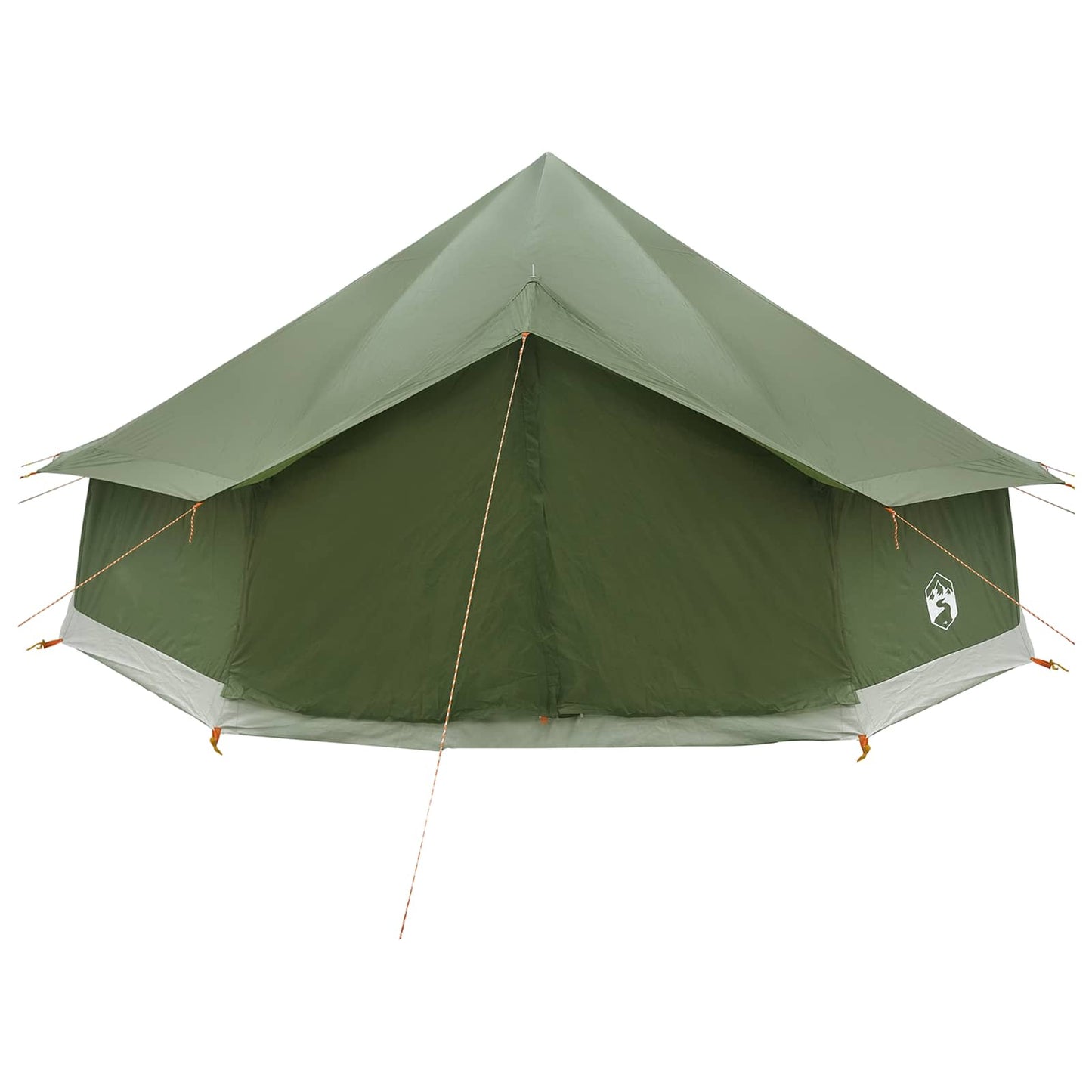 Tipi telt Olivengrønn 600 x 600 x 350 cm Polyester og stål