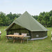 Tipi telt Olivengrønn 500 x 500 x 300 cm Polyester og stål