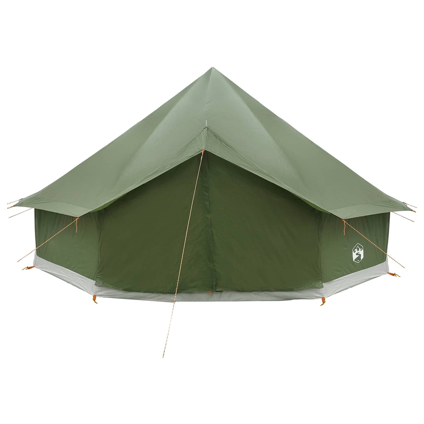 Tipi telt Olivengrønn 500 x 500 x 300 cm Polyester og stål
