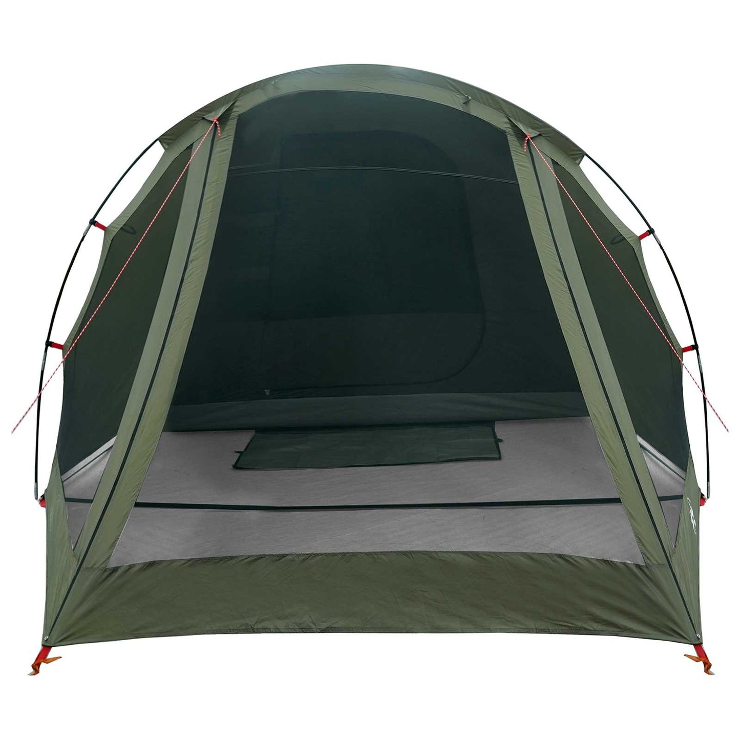 Hyttetelt Olivengrønn 488 x 244 x 183 cm Polyester og stål