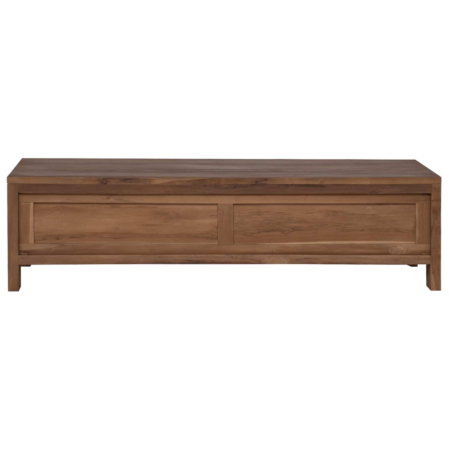 TV-skap 110 x 30 x 30 cm Massivt Teaktre Naturlig