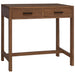 Bord med skuffer Naturlig Massivt Teaktre 80 x 50 x 75 cm