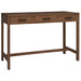 Bord med skuffer Naturlig Massivt Teaktre 110 x 50 x 75 cm