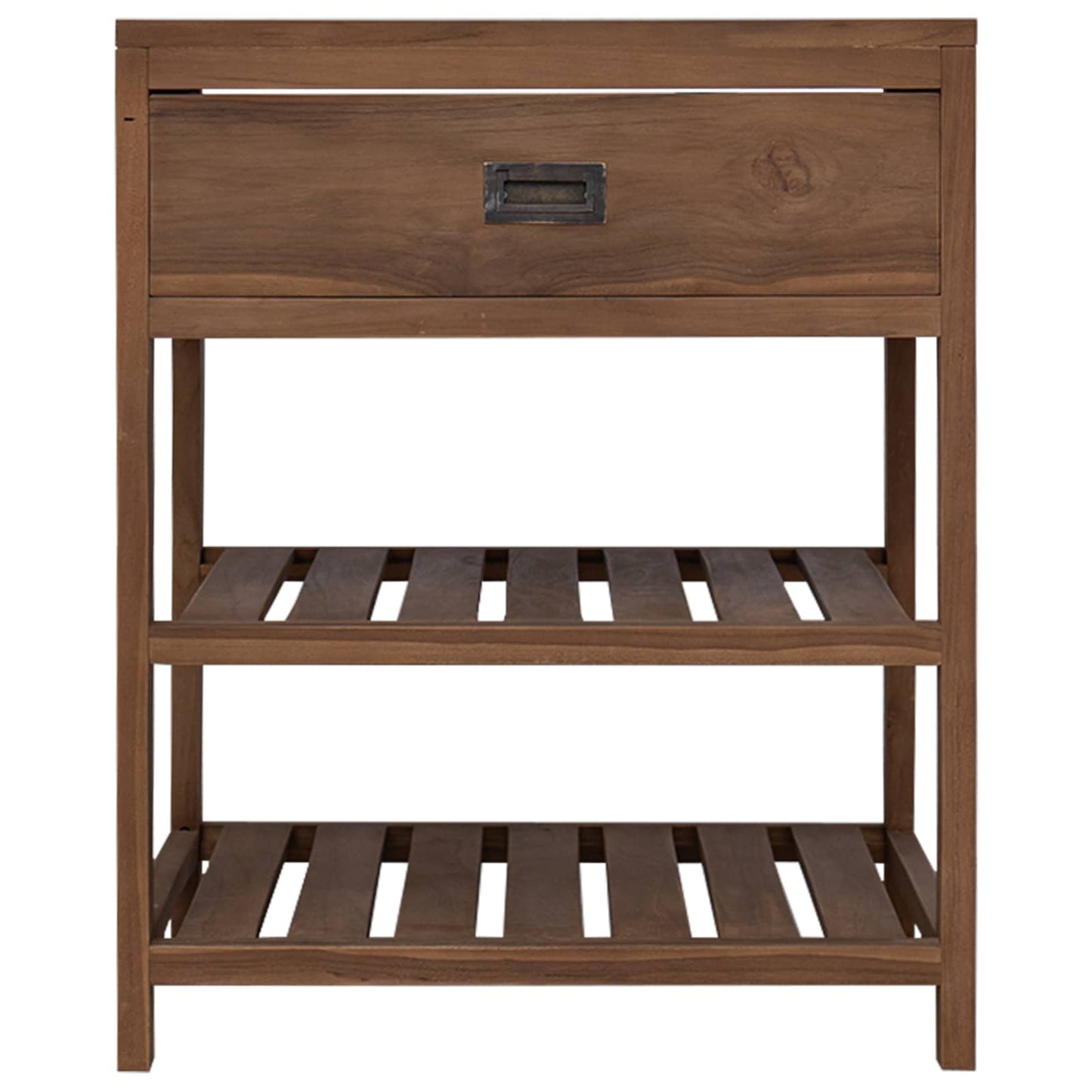 Baderomsskap Naturlig 60 x 45 x 75 cm Massivt Teaktre