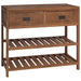 Baderomsskap Naturlig 90 x 45 x 75 cm Massivt Teaktre